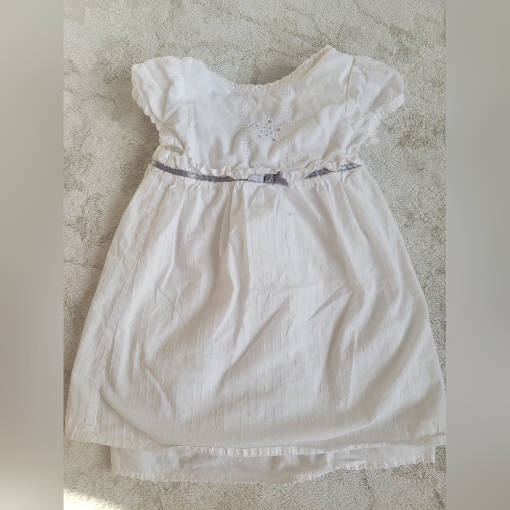Mexx White Eylet Dress
